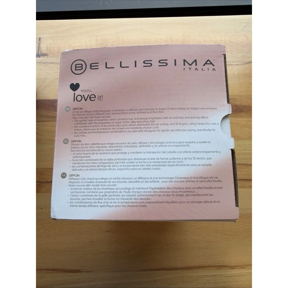 Bellissima Italia Diffon For Curly Hair 2 In 1 Hair | Great Condition Tested